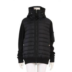 モンクレール MONCLER ブルゾン 黒 アウター ワンポ...