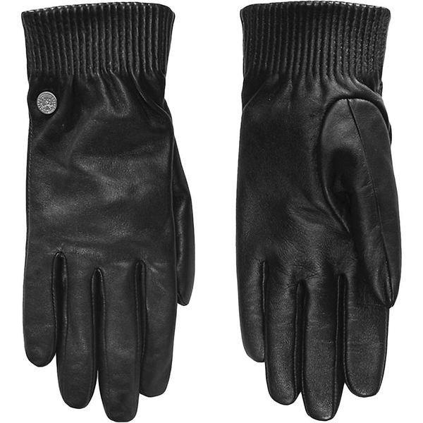 カナダグース 手袋 アクセサリー レディース Canada Goose Women's Leather Rib Glove Black :31-27ofljbdel-0236:asty-shop2 - 通販ショッピング