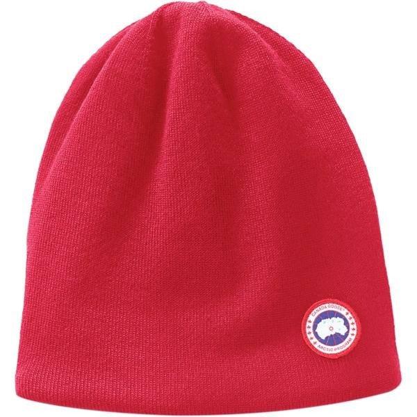 カナダグース 帽子 メンズ アクセサリー Standard Toque Red :03-10bg09afmw-11f7:海外インポートファッション asty - 通販ショッピング