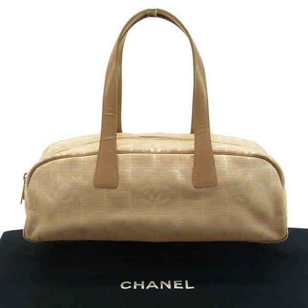  Chanel バッグ ハンドバッグ ココマーク ニュートラベルライン ベージュ系 ゴールド レディース Bag 通販