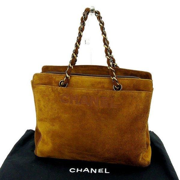  Chanel バッグ トートバッグ ロゴ ベージュ ゴールド レディース 中古 Bag :Y4543:ブランドデポTOKYO - 通販ショッピング