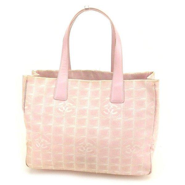  Chanel バッグ トートバッグ ニュートラベルライン トートMM ピンク ゴールド レディース Bag