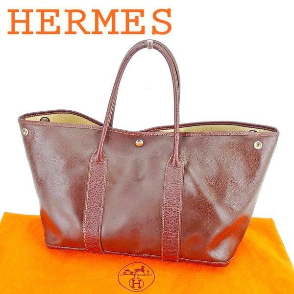 エルメス Hermes バッグ トートバッグ セリエ ガーデンパーティPM ブラウン レディース メンズ Bag 通販 ショッピング