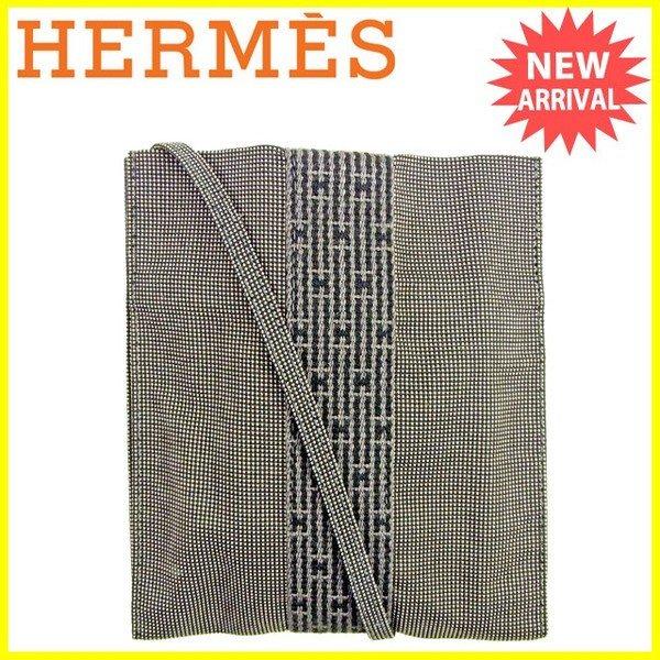 エルメス Hermes バッグ ショルダーバッグ エールライン ブラック グレー レディース メンズ 中古 Bag :Y6544:BRAND DEPOT - 通販ショッピング