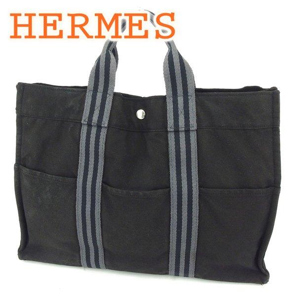 エルメス Hermes バッグ トートバッグ フールトゥ フールトゥトートＭＭ ブラック レディース メンズ 中古 Bag :T6499:BRAND DEPOT - 通販ショッピング
