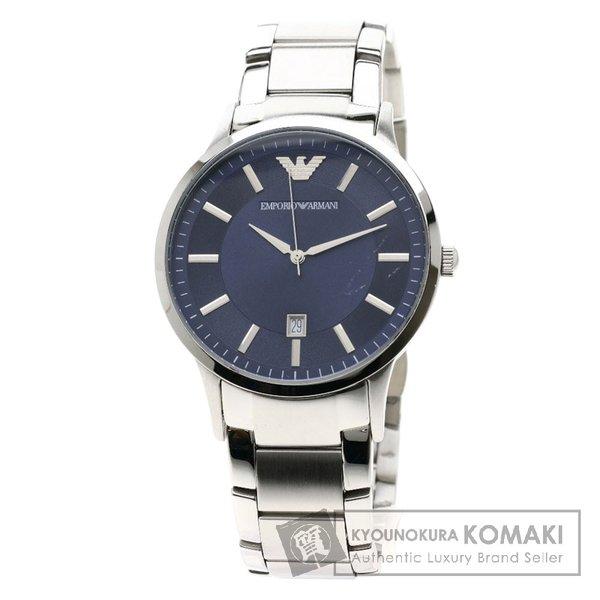 Emporio Armani エンポリオ・アルマーニ AR-2477 腕時計 ステンレススチール メンズ 中古 :00303059:ブランド京の蔵小牧 - 通販ショッピング