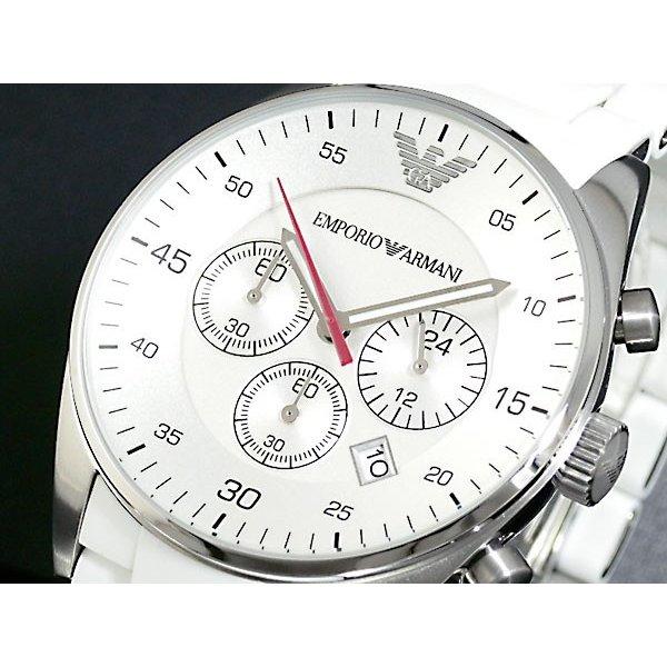 あすつく エンポリオ アルマーニ EMPORIO ARMANI クロノグラフ腕時計 AR5859