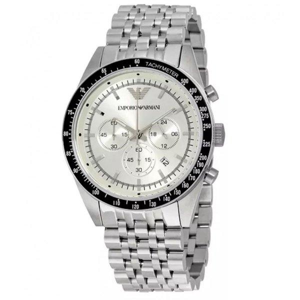 あすつく エンポリオ アルマーニ EMPORIO ARMANI 腕時計 クロノグラフ メンズ 最安い値段