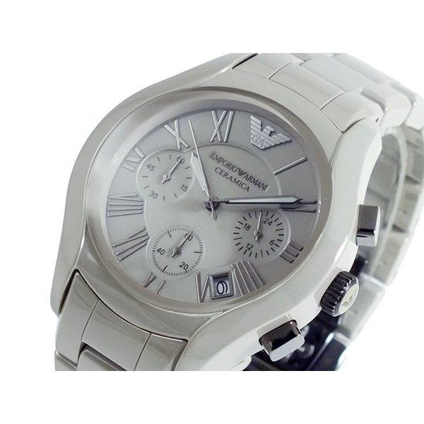 エンポリオ アルマーニ EMPORIO ARMANI クロノグラフ セラミック 腕時計 AR1460 通販 ショッピング
