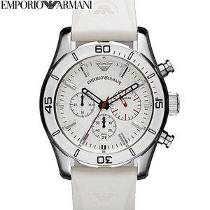 エンポリオアルマーニ EMPORIOARMANI AR5947時計 腕時計 メンズホワイト ラバー (k-15) :ar5947:腕時計とブランドギフトSEIKA - 通販ショッピング