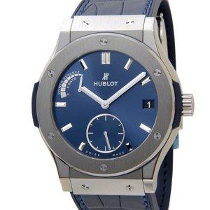 ウブロ HUBLOT クラシック フュージョン パワーリザーブ チタニウム 516NX7170LR ブルー メンズ 腕時計 :HUB516-NX-7170-LR:s-select - 通販ショッピング