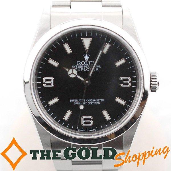 ロレックス / ROLEX ： エクスプローラー オーバーホール・ライトポリッシュ済み 時計 腕時計 メンズ[男性用] 通販