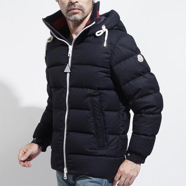 モンクレール MONCLER ダウンジャケット ブルー メン...