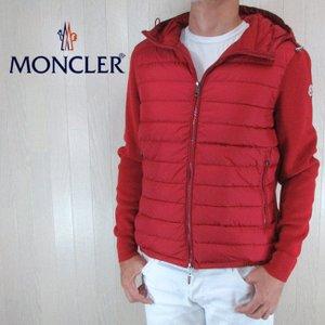 モンクレール MONCLER メンズ ニットコンビ ダウンジ...