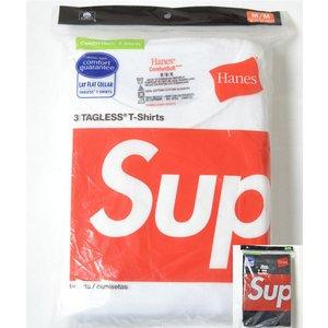 SUPREME/Hanes Tagless Tees(3Pa...