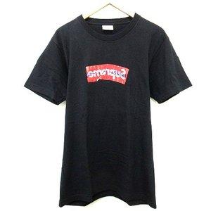 シュプリーム SUPREME ★AA☆17SS COMME des GARCONS SHIRT コムデギャルソン Box Logo Tee Tシャツ黒ブラックM メンズ【中古】【ベクトル 古着】 :066-201808181359:ブランド古着販売のベクトル - 通販ショッピング