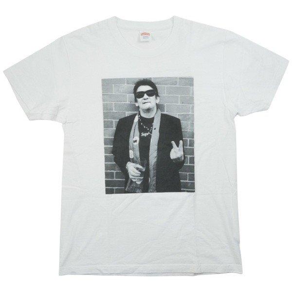 シュプリーム SUPREME 13AW Shane MacGowan Tee フォトTシャツ 白 良い 通販