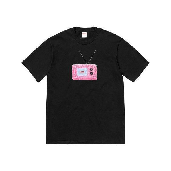 Supreme 2018年春夏 TV Tee Tシャツ ブラ...