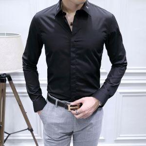 ジバンシー メンズ tシャツスッキリとしたシルエット便利洗練された男性用シャツ 高品質長袖シャツビジネス用