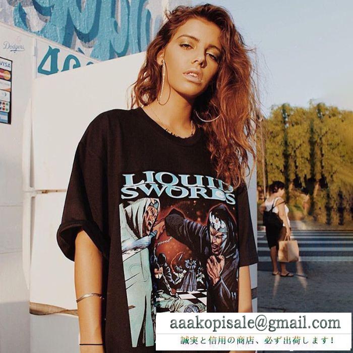 シュプリーム supreme 半袖tシャツ 2色可選 supreme liquid swords 新着春夏2019セール