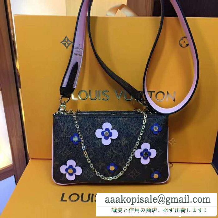 オシャレさんがお気に入りモデル louis vuitton ポシェット･ドゥーブル ジップ ルイ ヴィトン コピー ショルダーバッグ