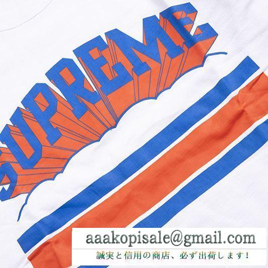 SUPREME new!国内完売 2019年春夏のトレンドの動向 tシャツ/半袖 4色可選 シュプリーム