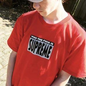 4色可選 サイズ展開豊富 Supreme 19SS Who The Fuck Teeカジュアルで気分爽快 Tシャツ/半袖_シュプリーム SUPREME_ブランド コピー 激安(日本最大級)