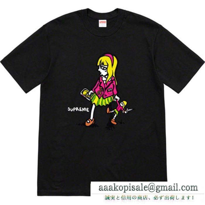 2色可選 この夏押さえておきたい supreme 19ss suzie switchblade tee tシャツ/半袖