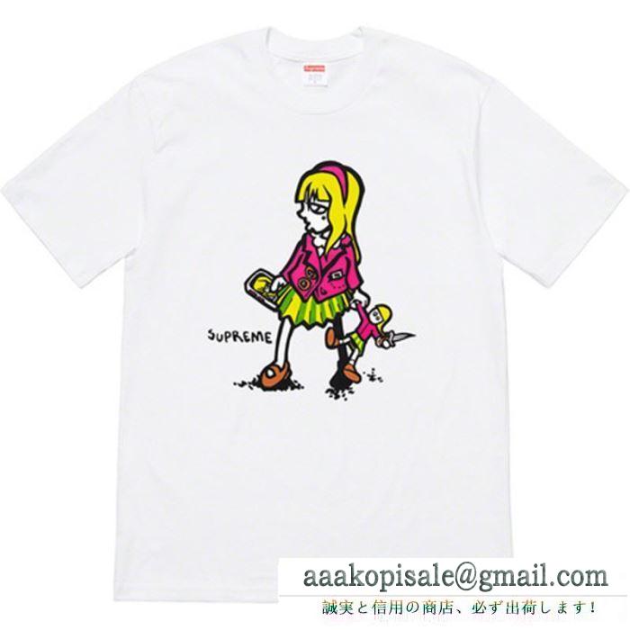 2色可選 この夏押さえておきたい supreme 19ss suzie switchblade tee tシャツ/半袖