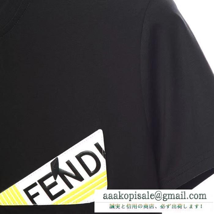 フェンディ FENDI  ストリートに溢れるウェア  2019春夏に人気のトレンド新作  半袖Tシャツ