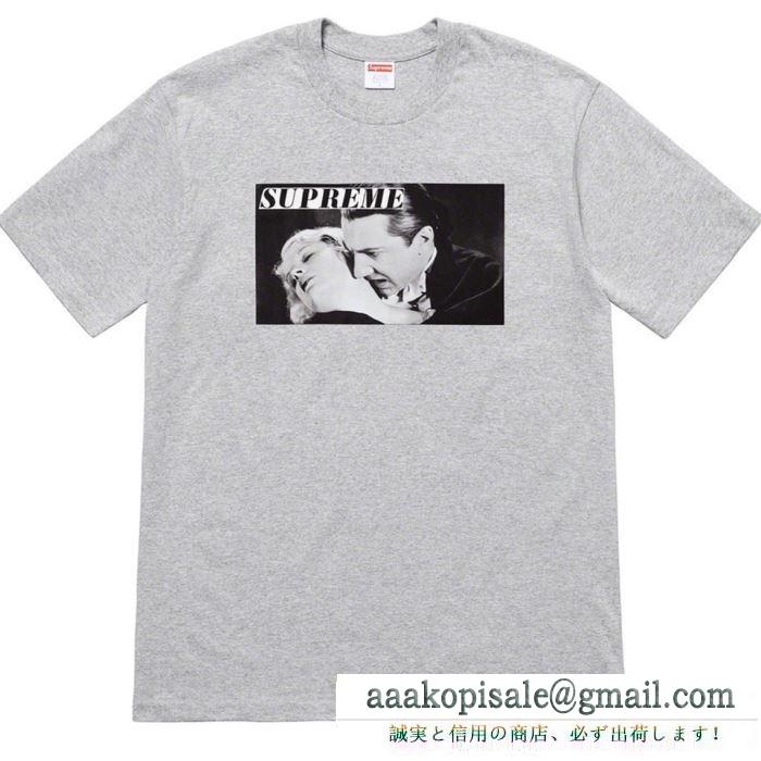 使いやすいSupreme 19ss bela lugosi tee シャツ/半袖 送料込 大人気 4色可選デザイン抜群のアイテム