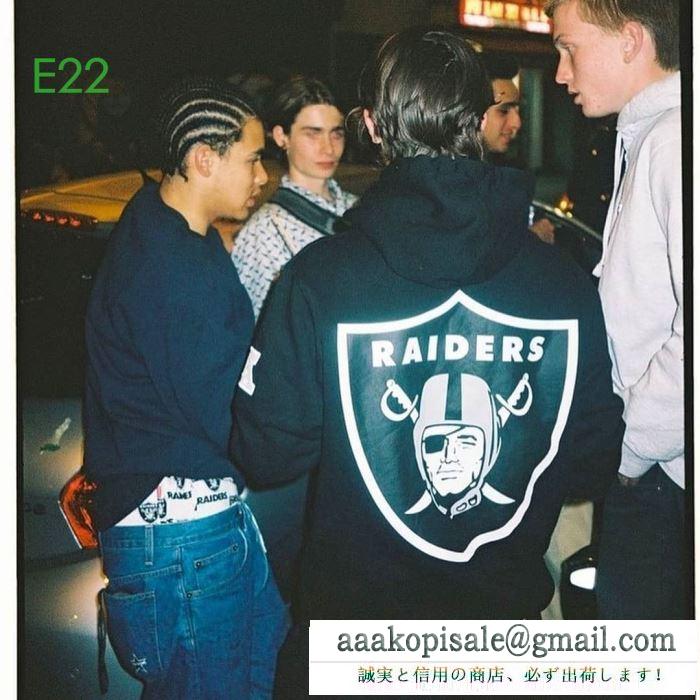 Supreme nfl x raiders x &x27;47 この秋の主役となった hooded sweatshirt 2色可選 パーカー 2019新発売大歓迎秋冬新名品