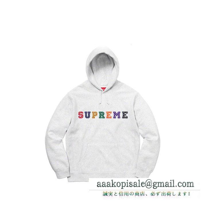 ふんわりまとって暖かお洒落 多色可選 パーカー価値大の2019ss秋冬アイテム supreme the most hooded sweatshirt