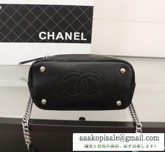 この秋におしゃれでかわいい着こなし  chanel ハンドバッグ 2色可選 2019秋冬の必需品