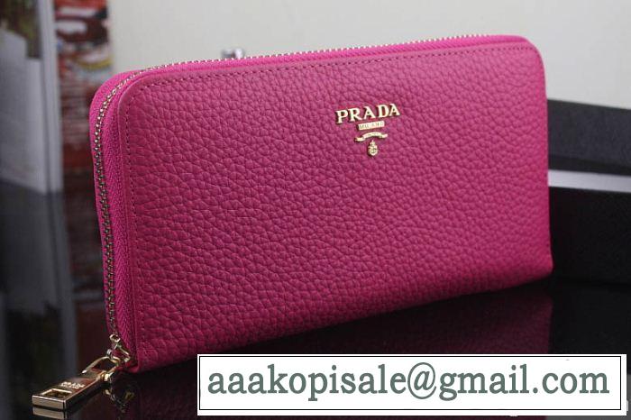 2014夏コーデにPRADA プラダース長財布