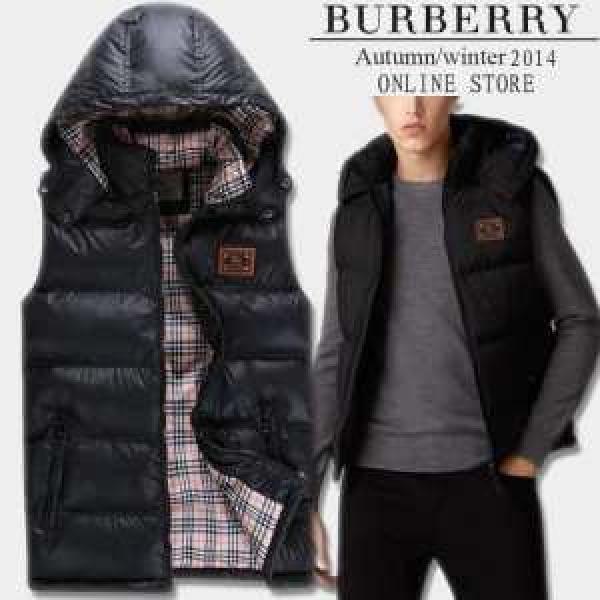 個性派 14秋冬 Burberry バーバリー ダウンベスト 防寒 ゆったりとしたサイズ感 3色