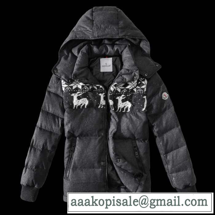 美品！ 2014秋冬 moncler モンクレール ダウンジャケット 防風性に優れ