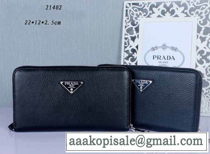 希少 2015春夏 prada プラダ 財布 21402