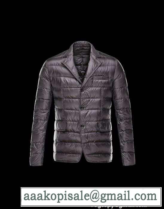 光沢感ある 2015秋冬 moncler モンクレール　収縮性があり ダウンジャケット