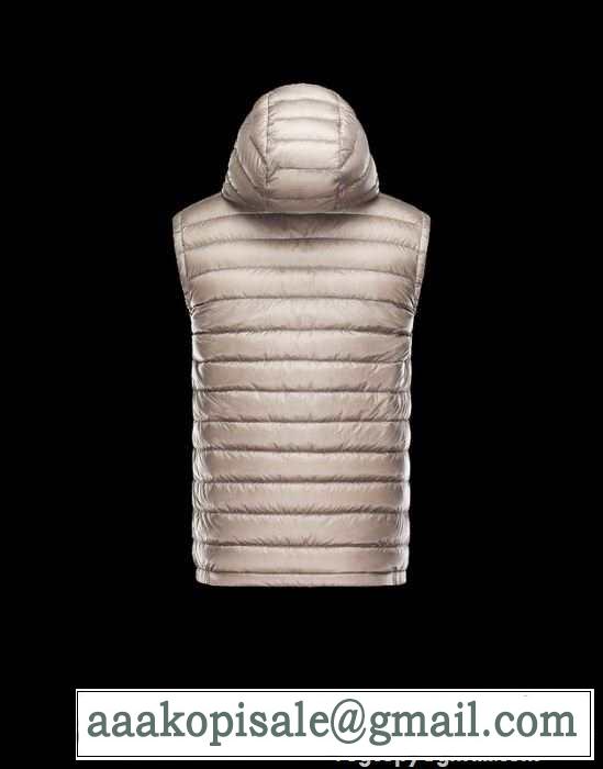 見た目　秋冬 moncler モンクレール ダウンジャケット 耐久性のあるベスト 2色可選