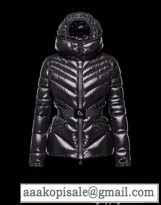 柔らかく心地の良い　 2015秋冬 MONCLER モンクレール 特別なデザイン　ダウンジャケット 腰の括れ 2色可選