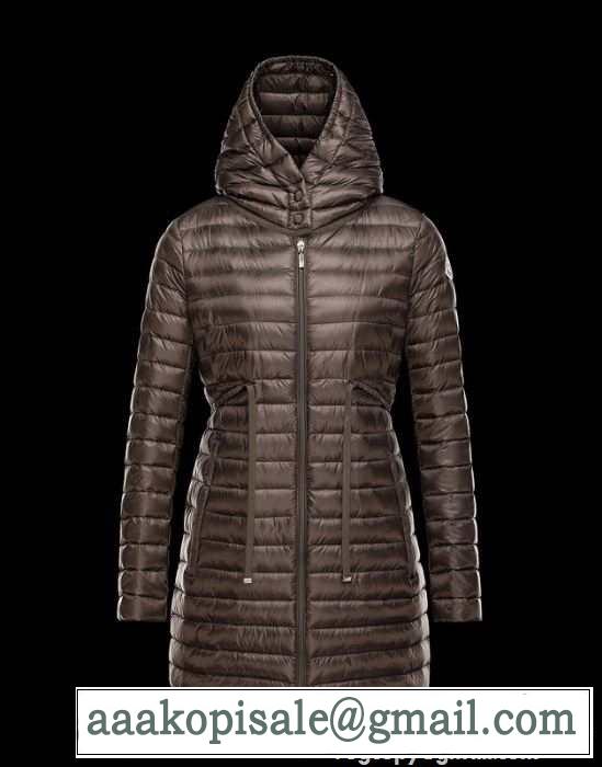 保温性も抜群 2015秋冬 MONCLER モンクレール 万能　ダウンジャケット ロング 2色可選