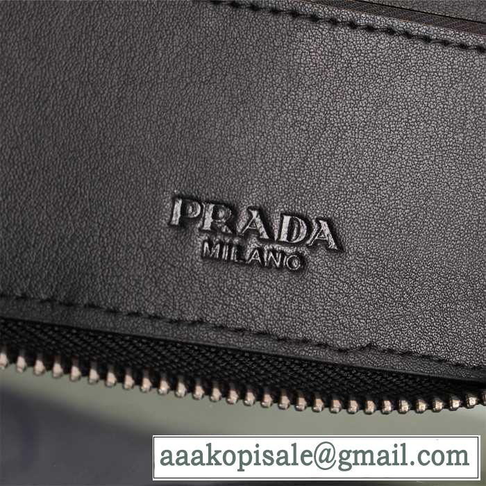 完売品　秋冬 prada プラダ 使いやすさ抜群　ビジネスケース