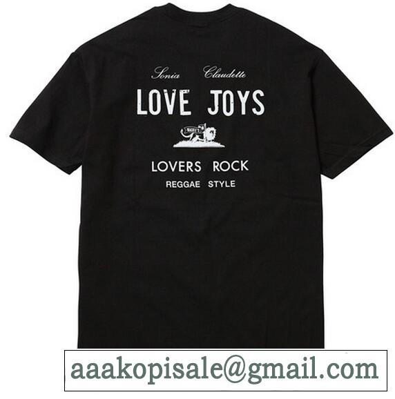 大人気　シュプリーム スーパーコピー　Love Joys Tee　耐久性を追求するＴシャツ　ブラック.