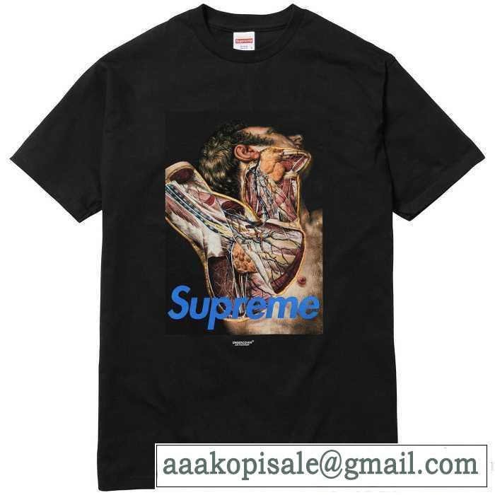 Undercover Anatomy Tee  半袖Tシャツ 2色可選 目玉商品 17SS Supreme