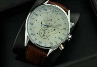 シンプル　自動巻き 7針クロノグラフTAG HEUERタグホイヤー メンズ腕時計