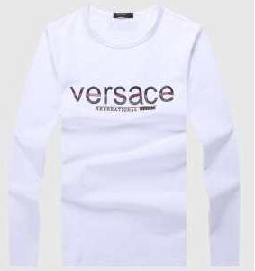 快適な着心地のヴェルサーチ、Versaceのメンズ長袖Tシャツ_ヴェルサーチ VERSACE_ブランド コピー 激安(日本最大級)