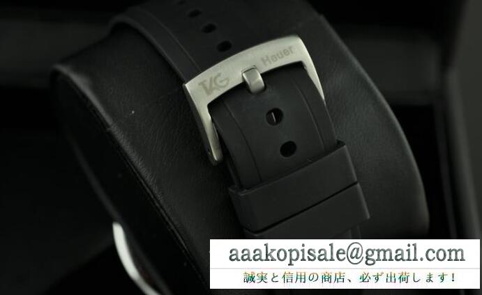 素敵な高級感があるタグホイヤー 腕時計 コピー、tag heuerの品質保証の黒いベルトのメンズウォッチ