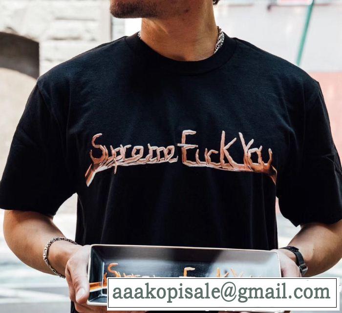 １着は持つべきシュプリーム 18ＳＳ美品SUPREME Tシャツ/半袖 2色選択可 Supreme Fuck You Tee