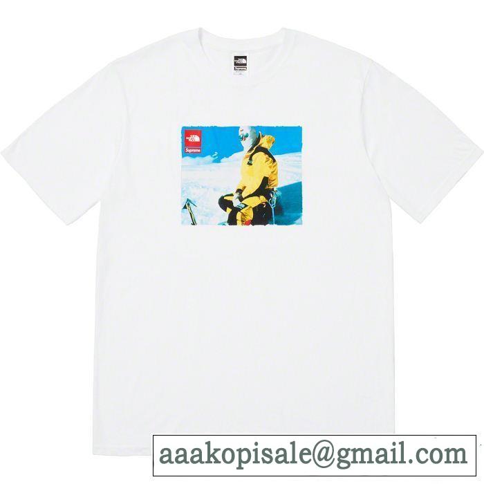 SUPREME シュプリーム 半袖Tシャツ 多色可選 Supreme x The north face photo tee 18FW 2018最高ランキング